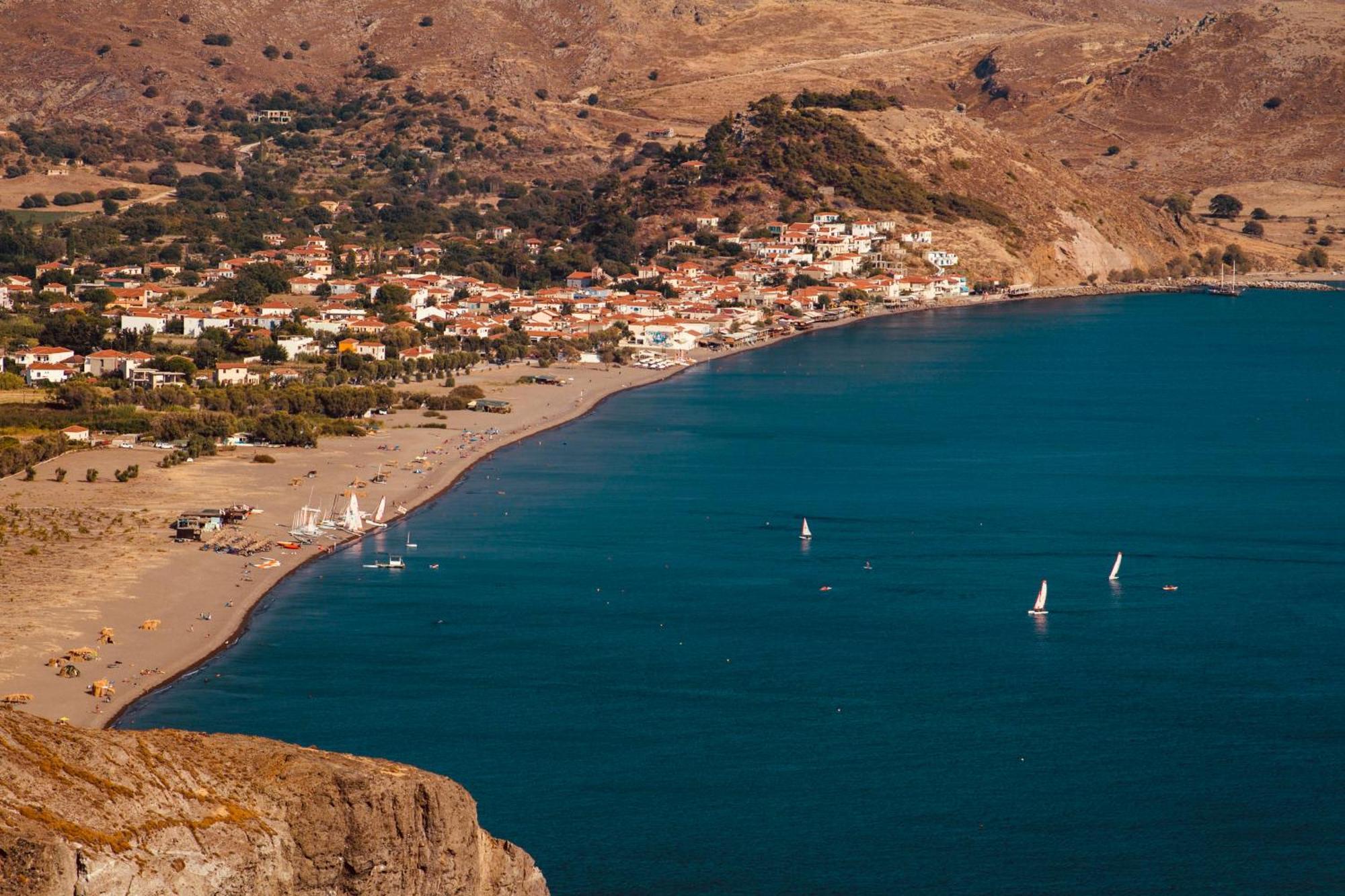 Eressian Lodgings, Skala Eressos Beach Exteriér fotografie